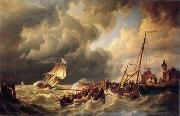 unknow artist Seascape, boats, ships and warships.95 china oil painting reproduction